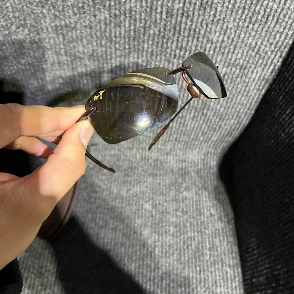 Maui Jim Lighthouse Sunglasses Unisex 65mm Rootbeer Brown Polarized MJ-423-26